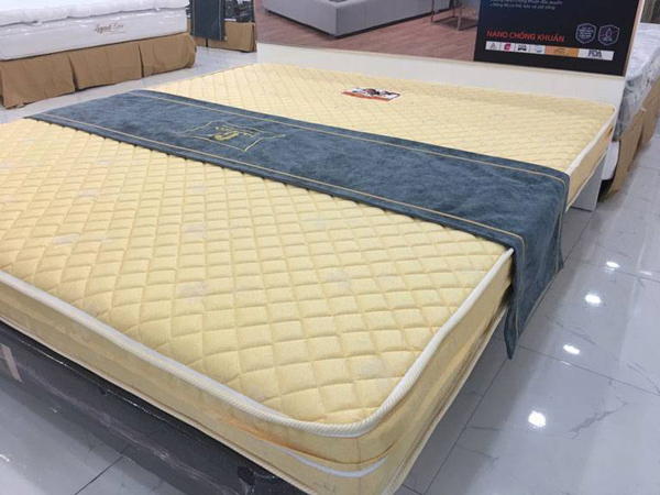 Đệm bông ép Nano chống khuẩn Hanvico