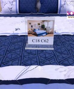 Họa tiết chăn ga gối Sông Hồng Classic mã C18-C62