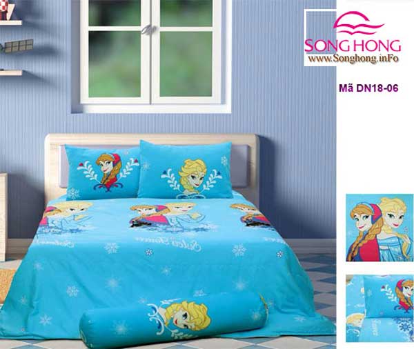 Nhà cung cấp chăn ga gối Walt Disney mã DN18-06 chính hãng Sông Hồng