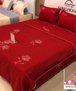 Mẫu chăn ga gối Sông Hồng cao cấp dòng HOme mã H18-056