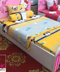 Mẫu chăn ga gối trẻ em TE17-03 thương hiệu Sông Hồng