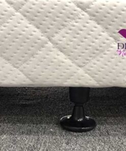 Divan cao cấp vải gấm xốp TRẮNG chất lượng cao