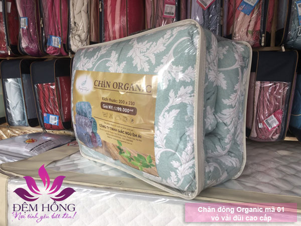 Chăn đông Organic mã 01