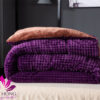 Tổng kho chăn lông cừu pháp Nicolas màu tím Violet cao cấp