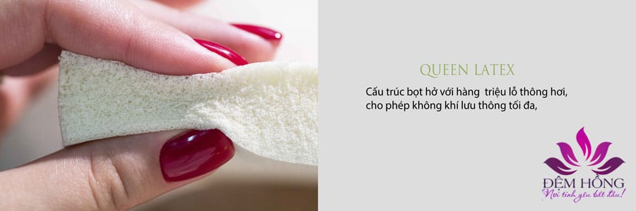 Cấu trúc cao su Queen Latex chất lượng cao