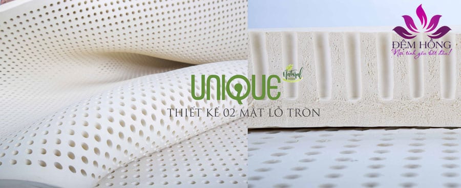 Đệm cao su thiên nhiên Unique chất lượng cao