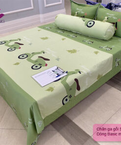 Mẫu chăn ga gối Basic Sông Hồng BC11