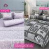 Bộ chăn ga gối hè thu Sông Hồng vải Rayon gỗ tự nhiên